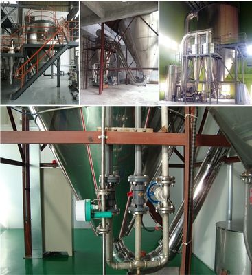 Instant Coffee Milk Powder Spray Dryer Atomizer Fine Stevia Algae Tea Fruit Extraction  200kgh
