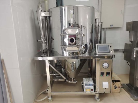 Laboratory Spray Dryer Milk Powder Spray Drying Process Food Preservation 5kgh